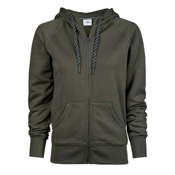 Women's Fashion Full Zip Hood