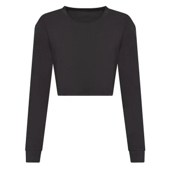 Women's Long Sleeved Cropped T