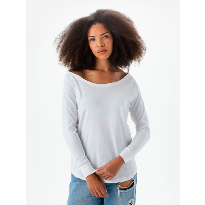 Women's Loose Fit Long Sleeve T
