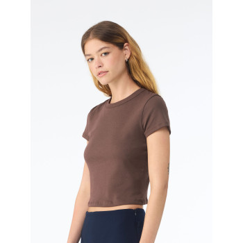 Women's Micro Rib Baby Tee