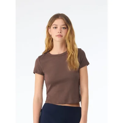 Women's Micro Rib Baby Tee