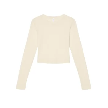 Women’s Micro Rib Long Sleeve Baby Tee