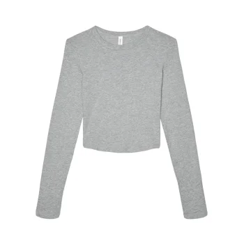 Women’s Micro Rib Long Sleeve Baby Tee