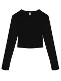 Women’s Micro Rib Long Sleeve Baby Tee