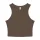 Women's Micro Rib Racer Tank personalizzabile in cotone e poliestere