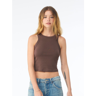 Women's Micro Rib Racer Tank