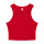 Women's Micro Rib Racer Tank personalizzabile in cotone e poliestere
