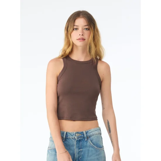 Women's Micro Rib Racer Tank