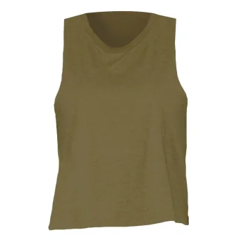 Women's Racerback Cropped Tank