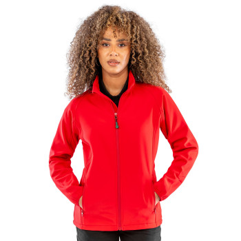 Women's Recycled 2 Layer printable Softshell Jacket