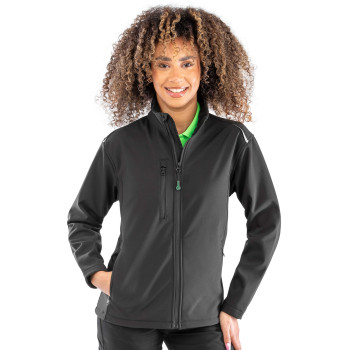 Women's Recycled 3-layer Printable Softshell Jacket
