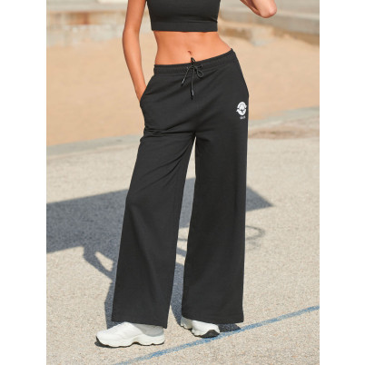 Women's Sustainable Fashion Wide Leg Joggers