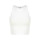 Top corto personalizzabile Skinnifit scollo a vogatore cotone