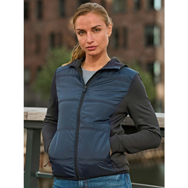 Womens' Hybrid-Stretch Hooded Jacket