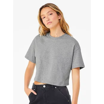 Womens Jersey Crop Tee