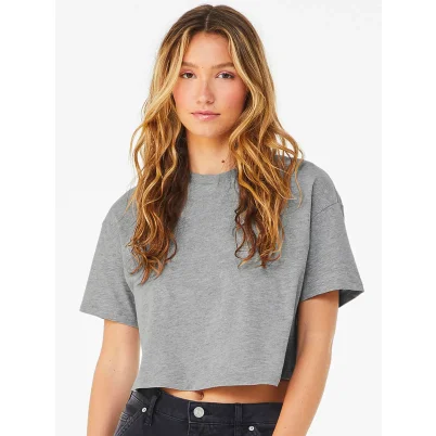 Womens Jersey Crop Tee