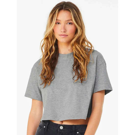 Womens Jersey Crop Tee