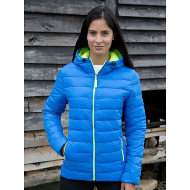 W Snow Bird Padded Jacket personalizzabile Result piumino leggero in nylon