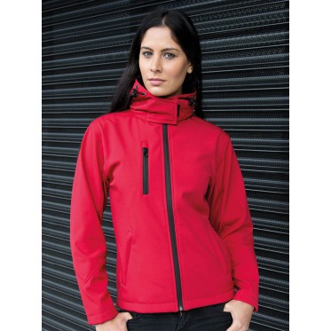 Giubbotto personalizzato con logo - Womens TX Performance Hooded Softshell Jacket
