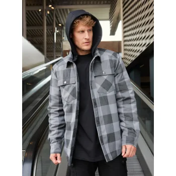 Workwear Check Shirt Jacket