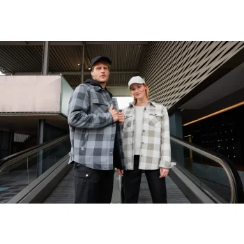 Workwear Check Shirt Jacket