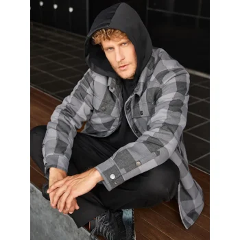 Workwear Check Shirt Jacket