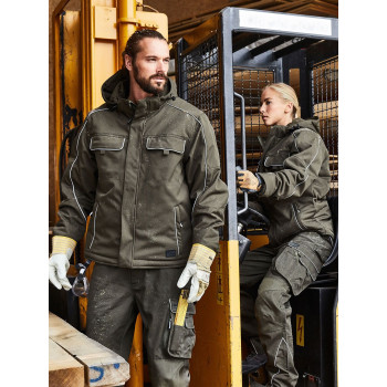 Workwear Softshell Padded Jacket - Solid