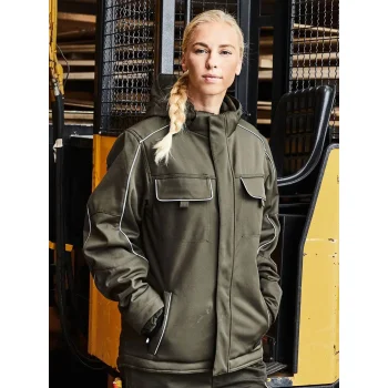 Workwear Softshell Padded Jacket - Solid