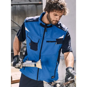 Workwear Softshell Vest personalizzabile daiber con protezione antivento e idrorepellente