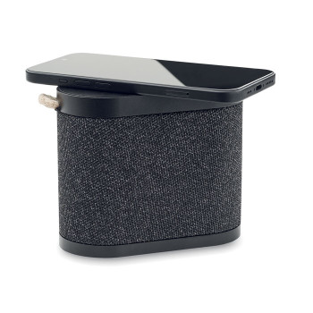 Speaker altoparlante personalizzato con logo - WUSIC - Speaker con caricatore wireless