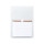 Magnete personalizzabile con block notes e porta mini matita colori vivaci