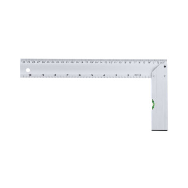 Squadra a forma di L personalizzabile con livello e impugnatura ergonomica 30,5 cm