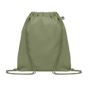 Zaini con lacci personalizzati con logo - YUKI COLOUR - Borsa con coulisse in cotone organ
