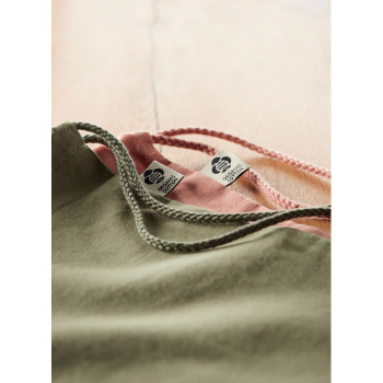 Zaini con lacci personalizzati con logo - YUKI COLOUR - Borsa con coulisse in cotone organ