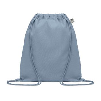 Zaini con lacci personalizzati con logo - YUKI COLOUR - Borsa con coulisse in cotone organ