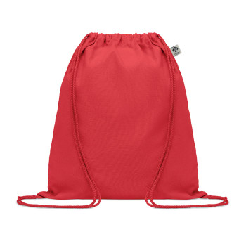Zaini con lacci personalizzati con logo - YUKI COLOUR - Borsa con coulisse in cotone organ