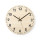 Orologio da parete personalizzabile struttura legno MDF naturale