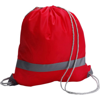 Zaini con lacci personalizzati con logo - Zainetto con coulisse Sylvie | 190T