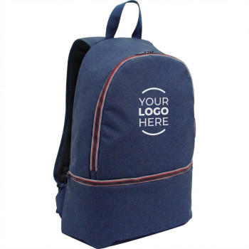 zainetto personalizzato - Zainetto personalizzabile in poliestere resistente 300D con tasca frontale capiente