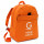Zainetto sportivo personalizzabile formato compatto 28x36x14 cm resistente in poliestere