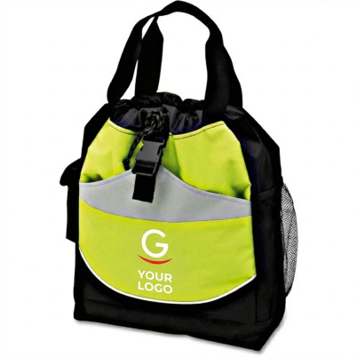 Zaini personalizzabili poliestere 600D con spalline imbottite e tasche multiple