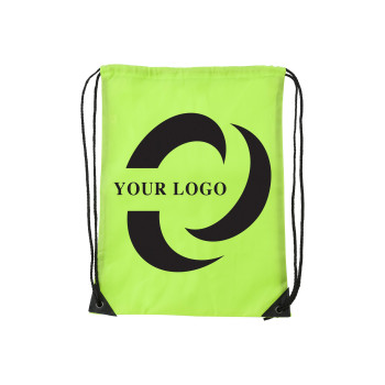 Zaino a sacca, chiusura a coulisse in poliestere 210 D Steffi