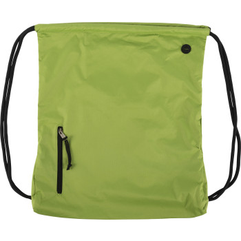 Zaini con lacci personalizzati con logo - Zaino a sacca, chiusura a coulisse in pongee 190 T Elise