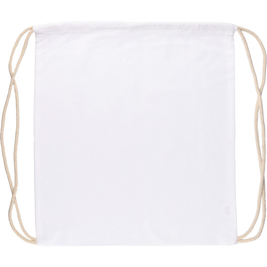 Zaino a sacca con coulisse in cotone 140 g/m² Bridget