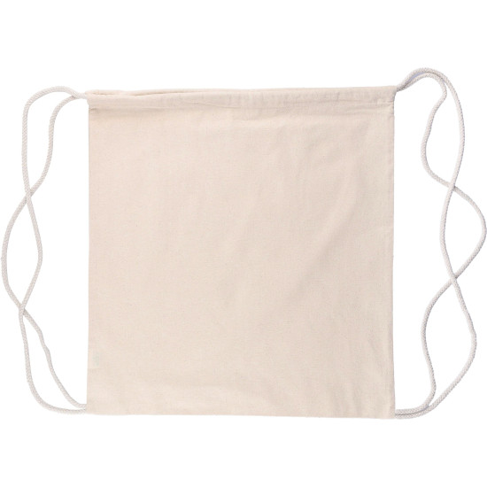 Zaino a sacca con coulisse in cotone 150 g/m² Geórgia| Nuovo