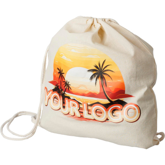 Zaino a sacca in cotone Dominique