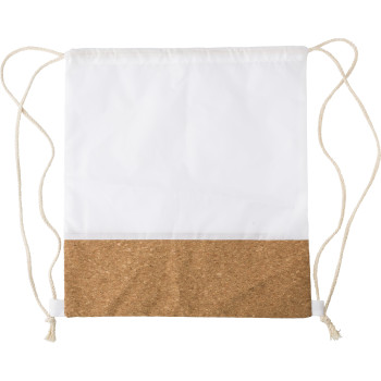 Zaino a sacca rPET con base in sughero Elodie