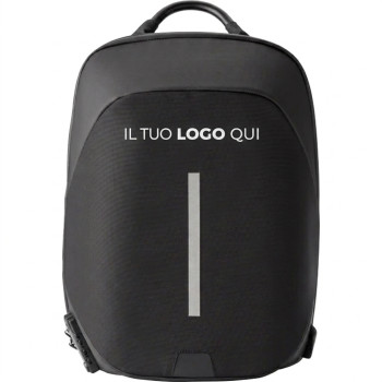 Zaini Antitaccheggio personalizzati con logo - Zaino antitaccheggio personalizzabile Impression portacomputer 15 pollici