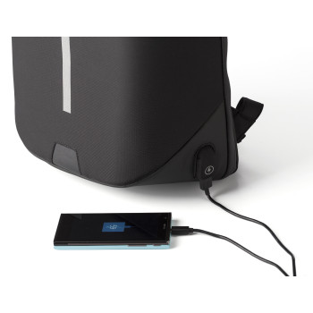 Zaini Antitaccheggio personalizzati con logo - Zaino antitaccheggio portacomputer in nylon 1200 D Cleo