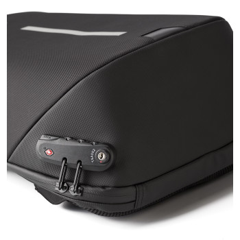 Zaini Antitaccheggio personalizzati con logo - Zaino antitaccheggio portacomputer in nylon 1200 D Cleo